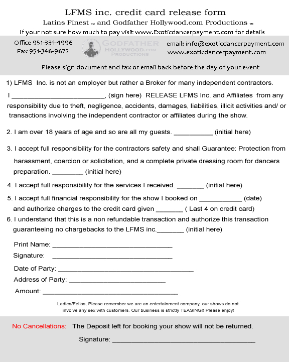 Please print out document and fax back to 951-346-9672